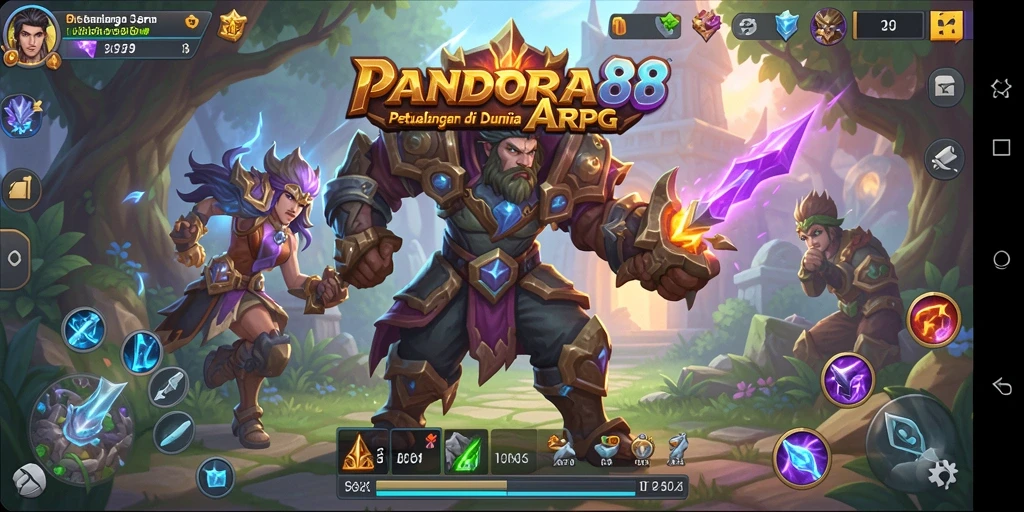 Tangkapan layar gameplay PANDORA88 yang menunjukkan aksi pertempuran yang mendebarkan.