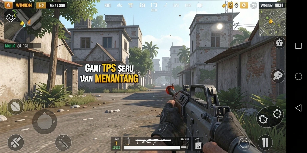 Gameplay seru dan mendebarkan di dalam WINIDN.