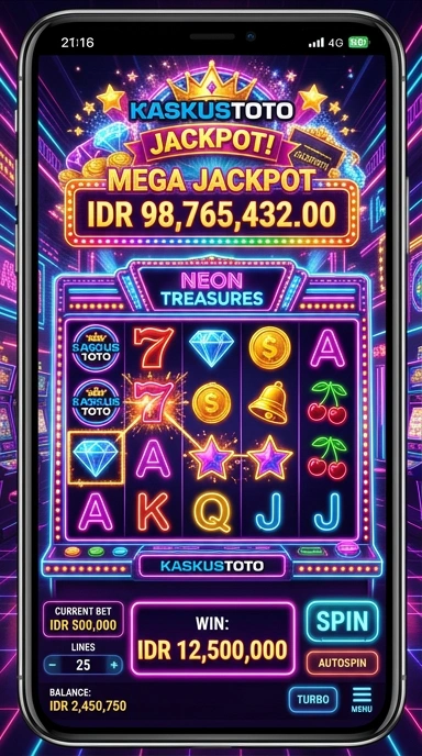 Tampilan antarmuka pengguna kaskustoto yang menarik.
